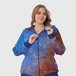 Женский 3D-костюм Яркая вселенная, цвет: 3D-синий — фото 2