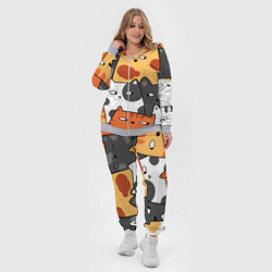Женский 3D-костюм ТЕКСТУРНЫЕ КОТИКИ TEXTURED SEALS, цвет: 3D-меланж — фото 2