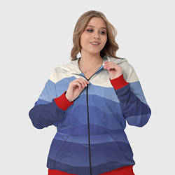 Женский 3D-костюм Нежность Природа, цвет: 3D-красный — фото 2