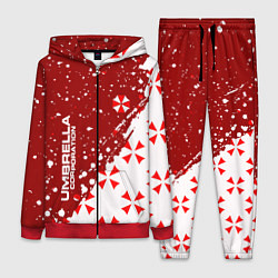 Женский костюм Resident Evil Umbrella Corporation паттерн