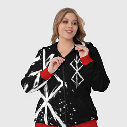 Женский 3D-костюм КЛЕЙМО ЖЕРТВЫ - БЕРСЕРК, цвет: 3D-красный — фото 2