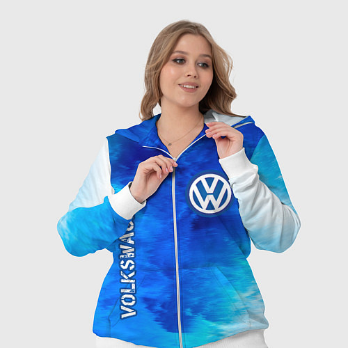 Женский костюм VOLKSWAGEN Volkswagen Пламя / 3D-Белый – фото 3
