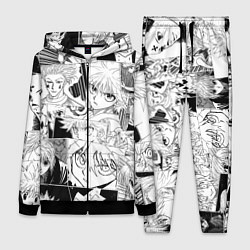 Женский 3D-костюм Hunter x Hunter pattern, цвет: 3D-черный