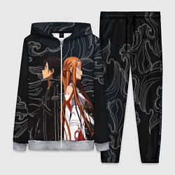 Женский 3D-костюм Кирито и Асуна - Sword Art Online, цвет: 3D-меланж