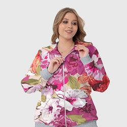 Женский 3D-костюм Красочный цветочный паттерн Лето Fashion trend 202, цвет: 3D-меланж — фото 2