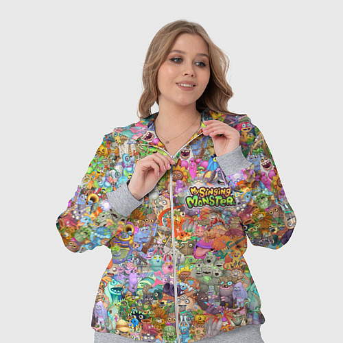 Женский костюм MY SINGING MONSTERS Все персонажи / 3D-Меланж – фото 3