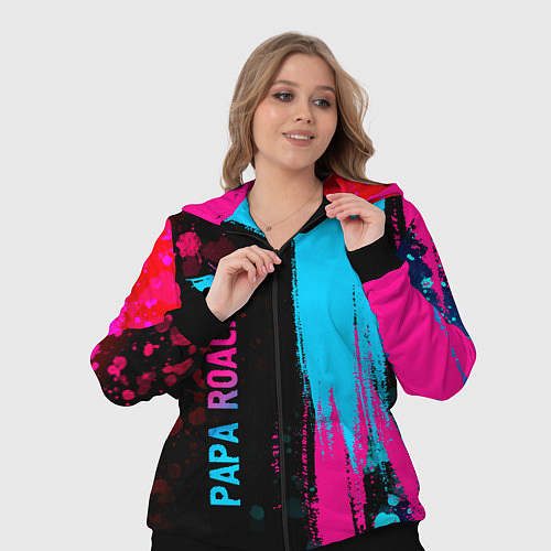 Женский костюм Papa Roach Neon Gradient / 3D-Черный – фото 3