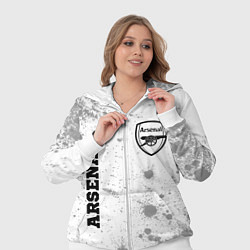 Женский 3D-костюм Arsenal Sport на светлом фоне, цвет: 3D-белый — фото 2