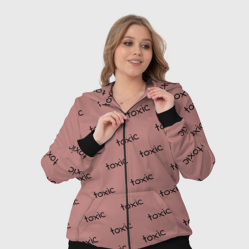 Женский костюм Tоксичный / 3D-Черный – фото 3