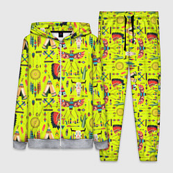 Женский 3D-костюм National indian items, цвет: 3D-меланж