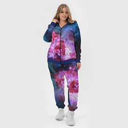 Женский 3D-костюм Астрономия - вселенная, цвет: 3D-синий — фото 2