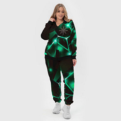 Женский 3D-костюм Dark Souls разлом плит, цвет: 3D-черный — фото 2