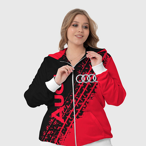 Женский костюм Audi / 3D-Белый – фото 3