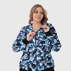 Женский 3D-костюм Новогдние кролики, цвет: 3D-черный — фото 2