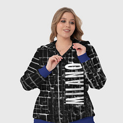 Женский 3D-костюм Milano - autumn - winter 2025, цвет: 3D-синий — фото 2