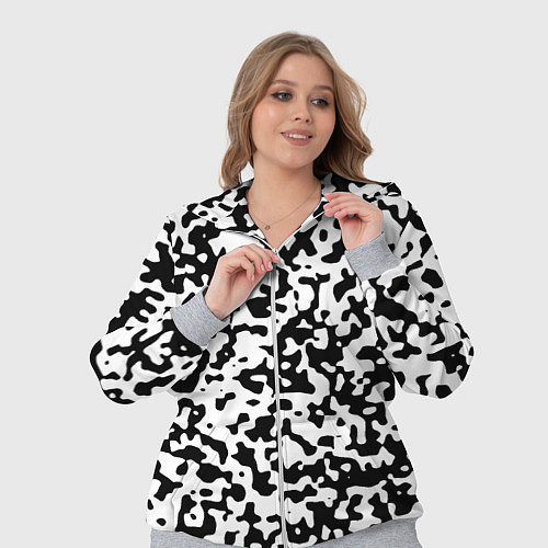 Женский костюм Камуфляж Cowskin мелкий / 3D-Меланж – фото 3