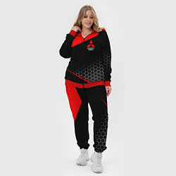 Женский 3D-костюм Mitsubishi - Sportwear, цвет: 3D-красный — фото 2