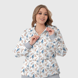 Женский 3D-костюм Пенис и растения, цвет: 3D-меланж — фото 2