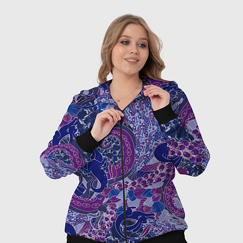 Женский костюм Морской кролик / 3D-Черный – фото 3