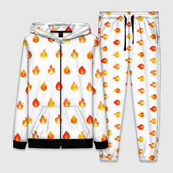 Женский 3D-костюм Мерцающие искры на светлом, цвет: 3D-черный