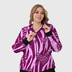 Женский 3D-костюм Полосатая любовь, цвет: 3D-черный — фото 2