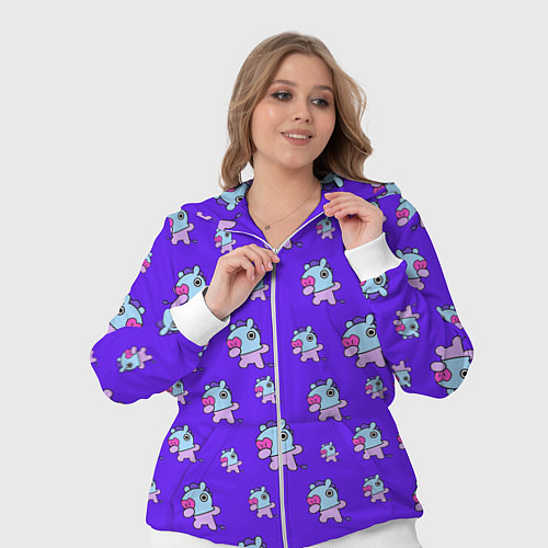 Женский костюм BT21 Mang pattern BTS / 3D-Белый – фото 3