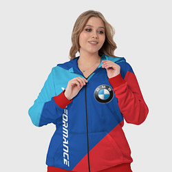 Женский 3D-костюм Bmw - m colors, цвет: 3D-красный — фото 2