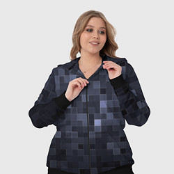 Женский 3D-костюм Minecraft block time, цвет: 3D-черный — фото 2