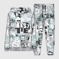Женский 3D-костюм Ice Tea Style, цвет: 3D-меланж