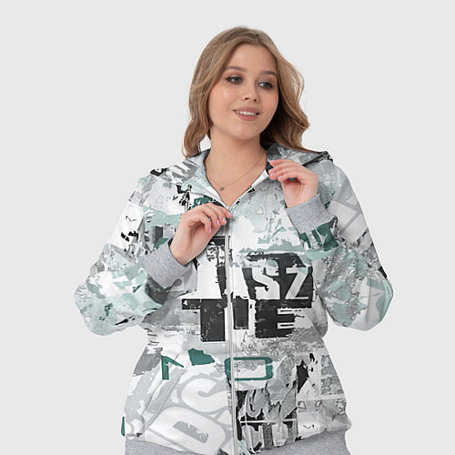 Женский костюм Ice Tea Style / 3D-Меланж – фото 3
