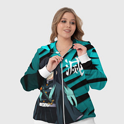 Женский 3D-костюм Хаширо Токито - клинок рассекающий демонов, цвет: 3D-белый — фото 2