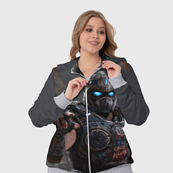 Женский 3D-костюм Gears of war Клейтон Кармайн, цвет: 3D-меланж — фото 2