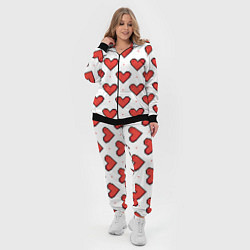 Женский 3D-костюм Pixel heart, цвет: 3D-черный — фото 2