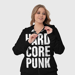 Женский 3D-костюм Hardcore punk, цвет: 3D-черный — фото 2