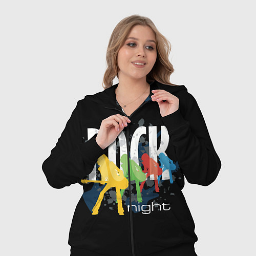 Женский костюм Rock Night / 3D-Черный – фото 3