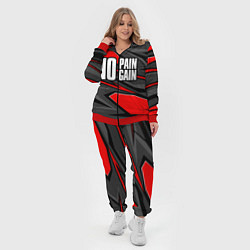 Женский 3D-костюм No pain no gain - красный, цвет: 3D-красный — фото 2