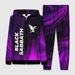 Женский 3D-костюм Black Sabbath violet plasma, цвет: 3D-черный