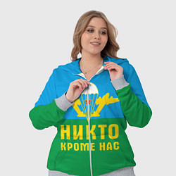 Женский 3D-костюм Никто кроме нас - ВДВ, цвет: 3D-меланж — фото 2