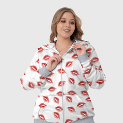 Женский 3D-костюм Поцелуи - паттерн, цвет: 3D-меланж — фото 2