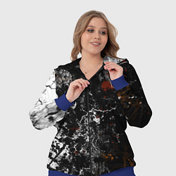 Женский 3D-костюм Граффити абстрактный рисунок, цвет: 3D-синий — фото 2
