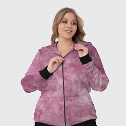 Женский 3D-костюм Текстура камня родонита, цвет: 3D-черный — фото 2