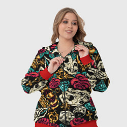 Женский 3D-костюм A pattern for a hipster, цвет: 3D-красный — фото 2