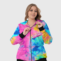 Женский 3D-костюм Barbie - floral pattern - tie-dye, цвет: 3D-черный — фото 2