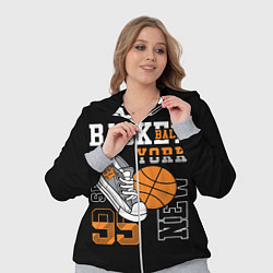 Женский 3D-костюм Basketball New York, цвет: 3D-меланж — фото 2