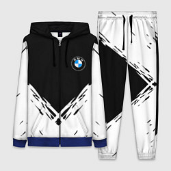 Женский 3D-костюм BMW стильная геометрия спорт, цвет: 3D-синий