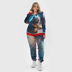 Женский 3D-костюм Полярный мишка, цвет: 3D-красный — фото 2