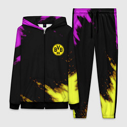 Женский 3D-костюм Borussia Dortmund sport, цвет: 3D-черный
