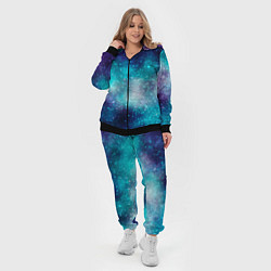 Женский 3D-костюм Космические туманности, цвет: 3D-черный — фото 2