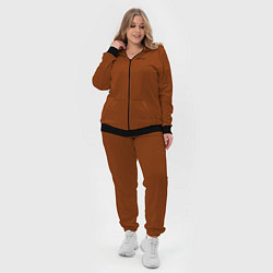 Женский 3D-костюм Just brown однотонный, цвет: 3D-черный — фото 2
