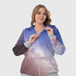 Женский 3D-костюм Галактика млечный путь, цвет: 3D-меланж — фото 2